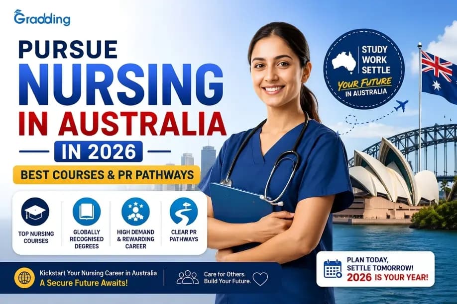 Pursue nursing in Australia in 2026, best courses and PR Pathways Explore nursing in Australia in 2026, top colleges and PR pathways |Gradding.com