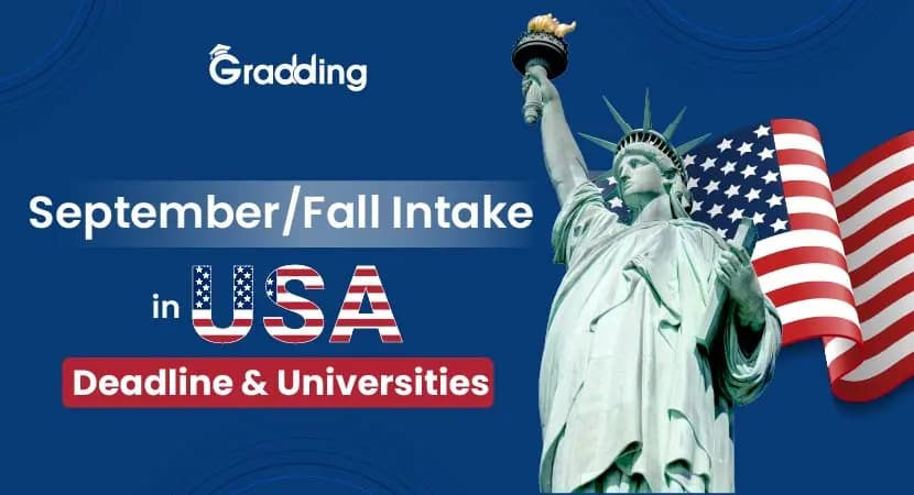 Fall intake in USA 2026 Explore timeline, deadline, benefits, of fall intake in USA with Gradding.com